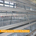Tianrui-Entwurfs-Stahl galvanisierte H-Art automatisches Hühnerei-Legierungs-Käfig